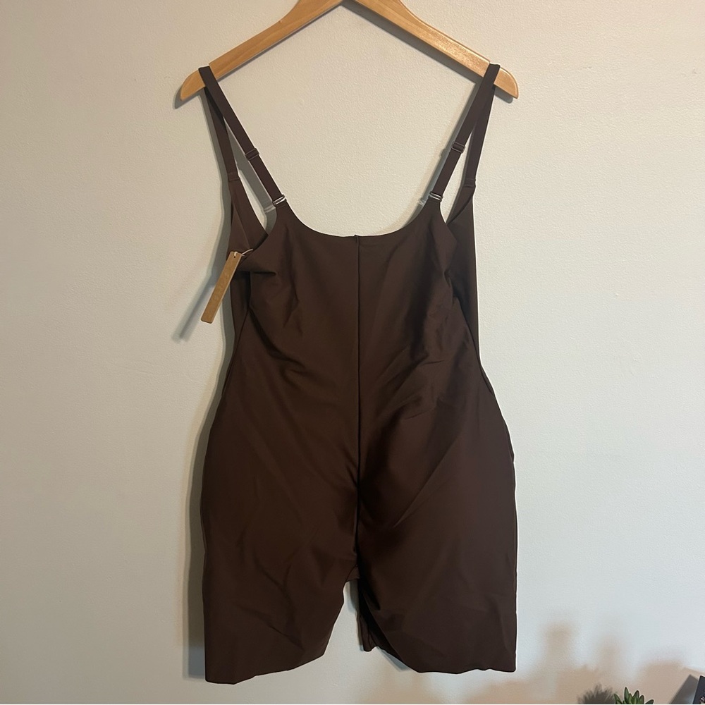 NWT Skims Butt Pad Lifting Bodysuit w/ Open Bust 3X NEW Cocoa - Picture 2 of 4
